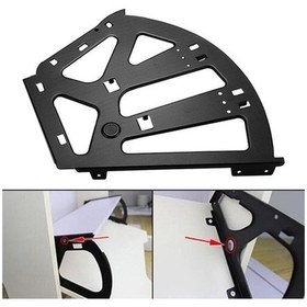 Resim Flybuy Boşporusboutique Suntek Siyah 3 Katmanlı Ayakkabı Dolabı Menteşesi, Dayanıklı Ve Kolay Kurulumlu Siyah 