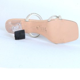 Resim Moda Ayakkabı 01129 Ayışığı 7Cm Topuklu Kadın Terlik 001 