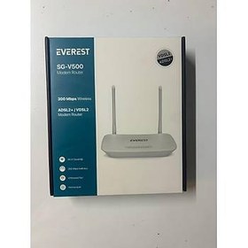 Resim Everest SG-V500 4 Port 300 Mbps VDSL2 Modem (OUTLET) 