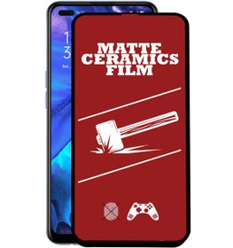 Resim Oppo Reno 4 Tam Kaplayan Mat Seramik Ekran Koruyucu 