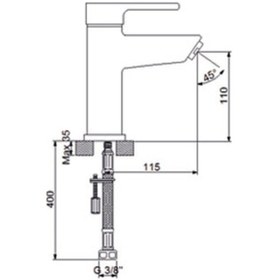 Resim Newarc Premium Lavabo Bataryası 