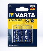 Resim Varta 4114 Longlife Alkalin Orta Boy C Pil 2'li 