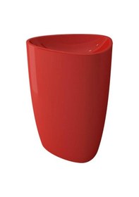 Resim Bocchi Etna Monoblok Yerden Lavabo Parlak Kırmızı 1075-019-0125 