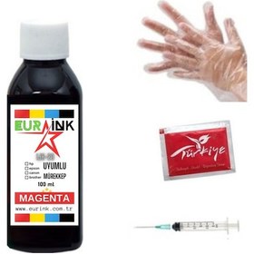 Resim Brother Dcp-t420w Yazıcı Uyumlu Mürekkep Magenta 100 Ml 