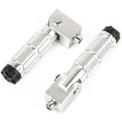 Resim Padalink Katlanır M3 Maymun Elektrikli Bisiklet Ayaklığı - 8mm Evrensel Kaymaz Alüminyum Pedal Gümüş 