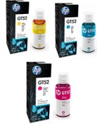 Resim HP Gt52 Z6z11a 3 Renk (sarı Mavi Kırmızı) Orjinal Mürekkep Seti Gt-01-a465 