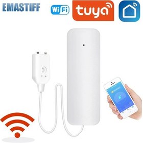 Resim Tuya Wifi Su Kaçağı Sensörü Sel Su Kaçağı Alarmı Akıllı Ev Otomasyonu Konut Diğer 