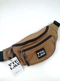 Resim Vatkalimon Unisex Kahverengi Omuz ve Bel Çantası 