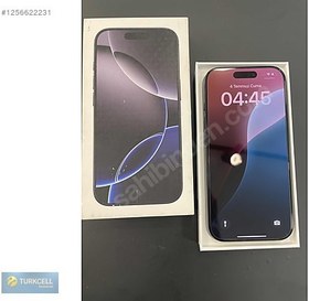 Resim Apple iPhone 16 Pro İkinci El TR | 256 GB | Siyah 