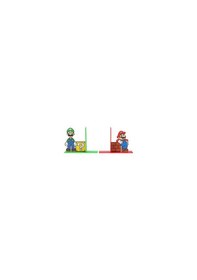 Resim Paladone Super Mario Luigi Bookends Mario Luigi Motifli Kitaplık 