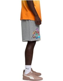 Resim 635063-01 Puma The Atw Dylan Terry Short Erkek Şort Ve Kapri Gri 635063-01 