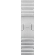 Resim Balık Sırtı Desen Watch Uyumlu Metal Kordon - Gümüş 
