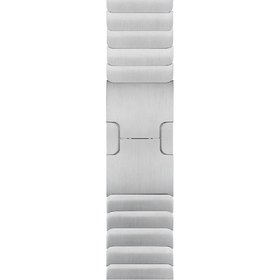 Resim Balık Sırtı Desen Watch Uyumlu Metal Kordon - Gümüş 