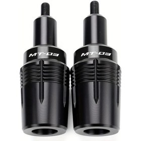 Resim Gateesat 2014-2025 Yamaha Mt03 Şase Koruma Ve Motor Koruma Topları Siyah 