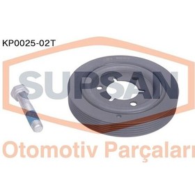 Resim SÜPSAN KP0025-02T SÜPSAN KRANK KASNAĞI 1 ADET CIVATA PUL 206 307 