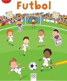 Resim 1001 Çiçek Kitaplar Ilk Boyama Kitabım - Futbol - Kolektif 