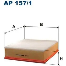 Resim Fıltron Ap1571 Hava Filtresi 2d0129620a A0030948304 A6900947004 