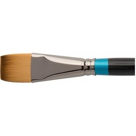 Resim Dr 55 Seri Aquafine Sentetik Kısa Saplı Düz Kesik Fırça No1 