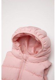 Resim DeFacto Kız Bebek Su İtici Kapüşonlu Fermuarlı Şişme Yelek A2475A525SPPN105 Pembe 