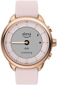 Resim Fossil Erkek veya Kadın Gen 6 Wellness Edition 44 mm Silikon Hibrit Akıllı Saat, Renk: Allık (Model: FTW7083) 