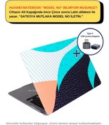 Resim SyncCase Huawei Kılıf Matebook D15 Uyumlu Kılıf (2019-2020-2021-2022 YILI) Ile Kapak Koruyucu Wavelayers01nl 