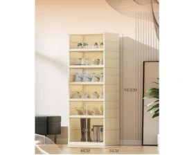 Resim Raflı Çok Amaçlı, Geniş, Katlanabilir Dolap, Ayakkabılık ve Raf 