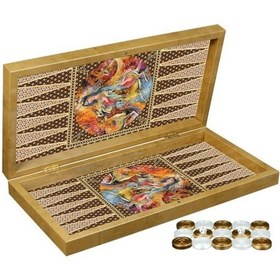 Resim Periboia Özel Tasarlanmış Hatem Tavla 