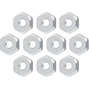 Resim Geeroyoo 10 Adet 8mm Paslanmaz Çelik Altıgen Somun, Stihl Ve Solo Zincir Testereler İçin Rehber Zincir Teker Koruması Erişimoryu 
