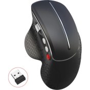 Resim Artspot Ergonomik Tasarımı 2,4 G Kablosuz Mouse - Siyah (Yurt Dışından) 