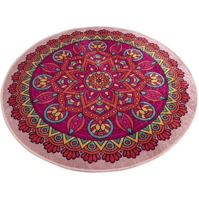 Resim Mandal Renkli Djt Çap 100 Cm Çok Renkli 