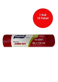 Resim 10 Adet Jumbo Boy Atık Torbası 80 X 110 Cm - P127 
