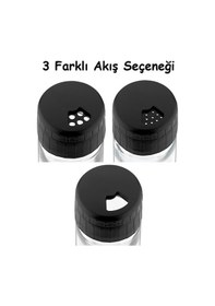 Resim Lima 8li Baharatlık Seti Ahşap Stantlı Baharatlık Siyah Kapaklı 