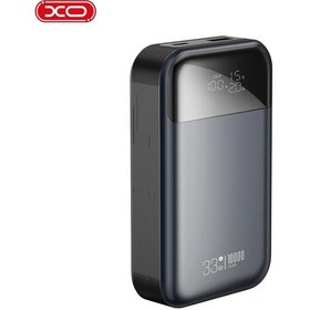Resim Pr232 10000mah 30w Pd Hızlı Şarj Powerbank Type-c Ve Usb-a Çift Çıkışlı Dijital Ekranlı Taşınabilir Beyaz 