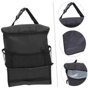 Resim Xuweiwei Siyah Stil A Büyük Boy Yaz Kamp Suv Seyahat Buzluklu Oturma Arkası Organizatör Çok Cepli Dayanıklı 