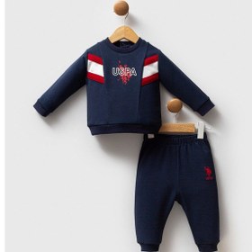 Resim U.S. Polo Assn. U.s. Polo Assn Erkek Bebek Lacivert Takım 5274-48879 Lacivert 