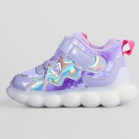 Resim Vicco Sonya Işıklı Kız Okul Öncesi Lila Spor Ayakkabı Lila 