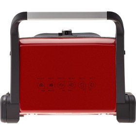 Resim Karaca Gastro Classic Izgara ve Tost Makinesi Kırmızı 