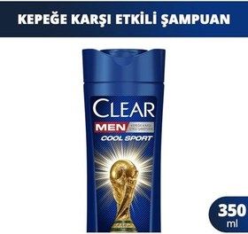 Resim Clear Men Cool Sport Menthol Kepeğe Karşı Etkili Şampuan 350 ml 
