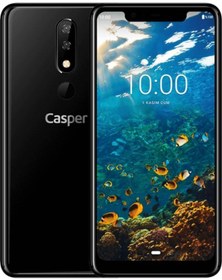 Resim Casper Via P3 TR Garanti | 32 GB 3 GB Siyah 