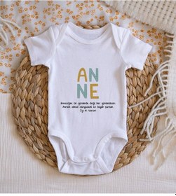 Resim Bitmeyenkartus Bk Kids Anne Tasarımlı Bebek Body Zıbın - Model 2 Çok Renkli 