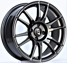 Resim R1 Wheels 17 inç 5*100 ET35 Mat Füme Jant Takımı (J-919) 