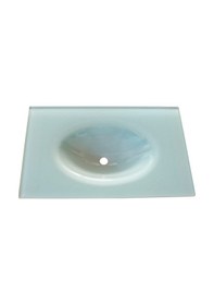 Resim Cam Lavabo 15 MM 100 x 56 CM Beyaz 