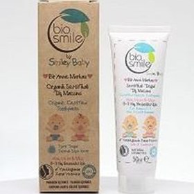 Resim Bio Smile Organik Diş Macunu 0-3 Yaş Bebekler İçin 50 ml 