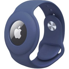 Resim Ensueno Uyumlu Airtag Anahtarlık Kordon-lavendery Gray 
