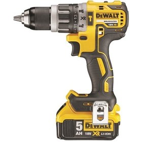 Resim Dewalt DCD796P2-QW 18V 5.0 Ah Li-ion Çift Akülü Kömürsüz Profesyonel Darbeli Matkap 
