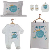 Resim Pia Baby Gl 1905 -02 Isme Özel Beşli Tulum Set 