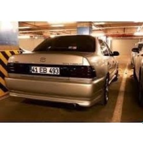 Resim Toyota Uyumlu Efsane Kasa Arka Eki - Mat Siyah STR-123 