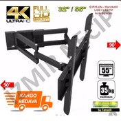 Resim vestel Uyumlu 82 Cm Ekran 140Cm Ekran Tv için Çift Kol Askı 