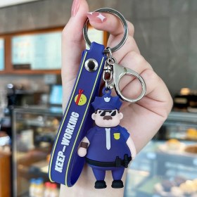 Resim Dzjjna Yeni Yumuşak Plastik Anahtarlık Küçük Kolye Okul Çantası Kolye Bebek Oyuncak Okul Çantası Kolye (Yurt Dışından) 