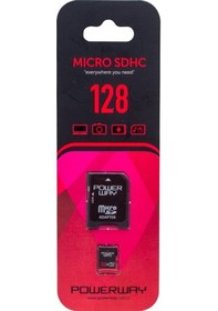 Resim Powerway Pwr-128 128 Gb Micro Sd Hafıza Kartı (Class 10) 